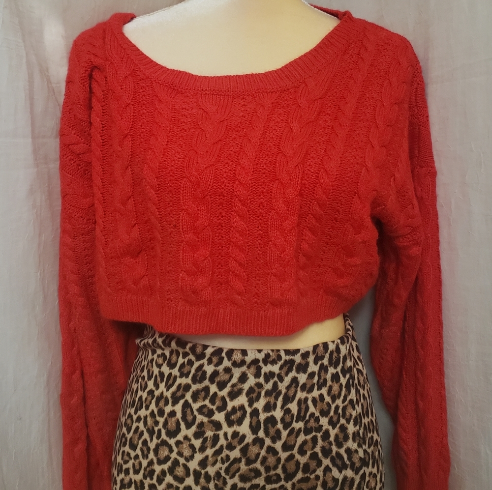 ๐HP๐ Last skirt๐ Leopard Mini, sz. Lrg. - Picture 6 of 8